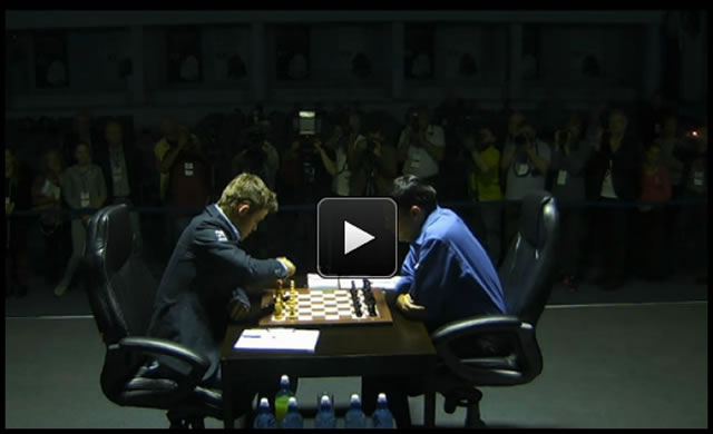 MUNDIAL Sochi 2014: Carlsen-Anand - partida 9 completa (GM Renier Vázquez)