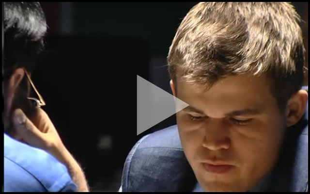 Vídeo resumen - MUNDIAL Sochi 2014: Carlsen-Anand - partida 2 (GM Jordi Magem)