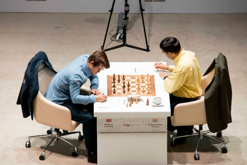Shamkir Chess 2015. Anand - Carlsen