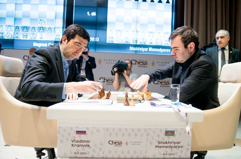 Shamkir Chess 2015. Mamedyarov - Kramnik