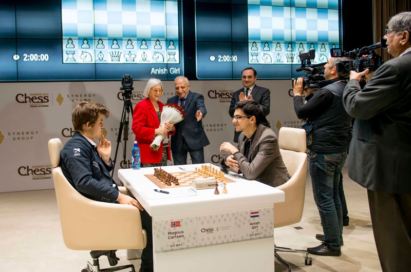Shamkir Chess 2015. Giri - Carlsen