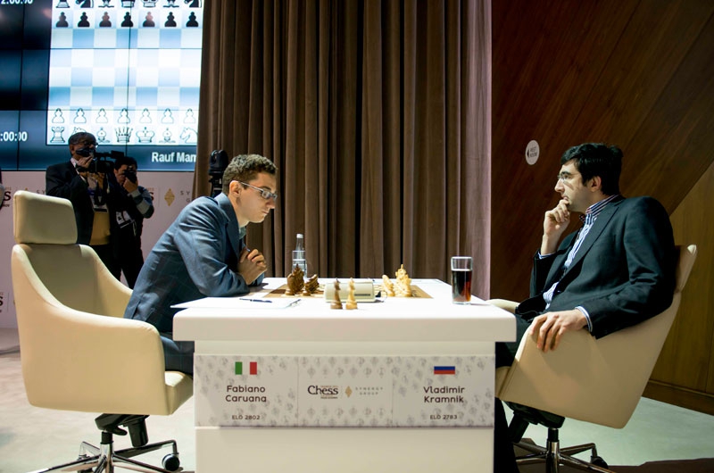Shamkir Chess 2015. Kramnik - Caruana