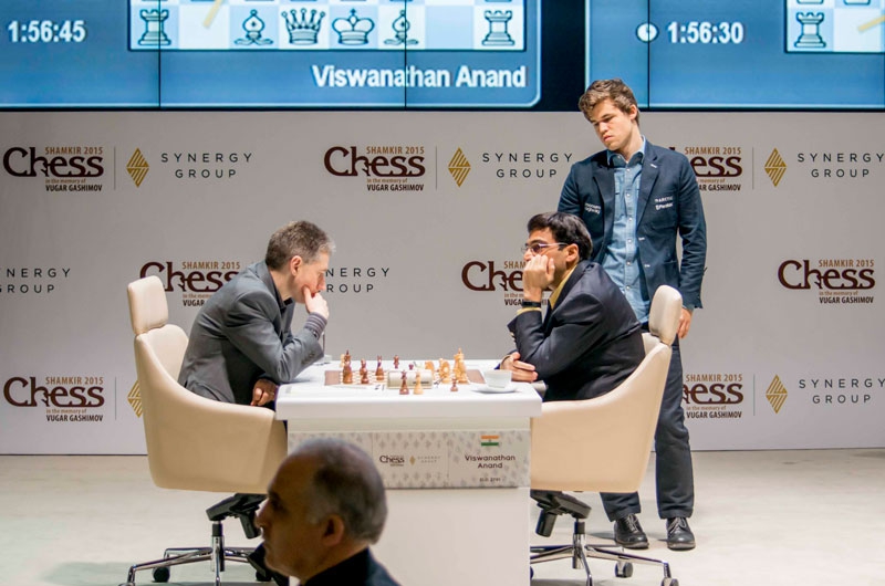 Shamkir Chess 2015. Anand - Adams
