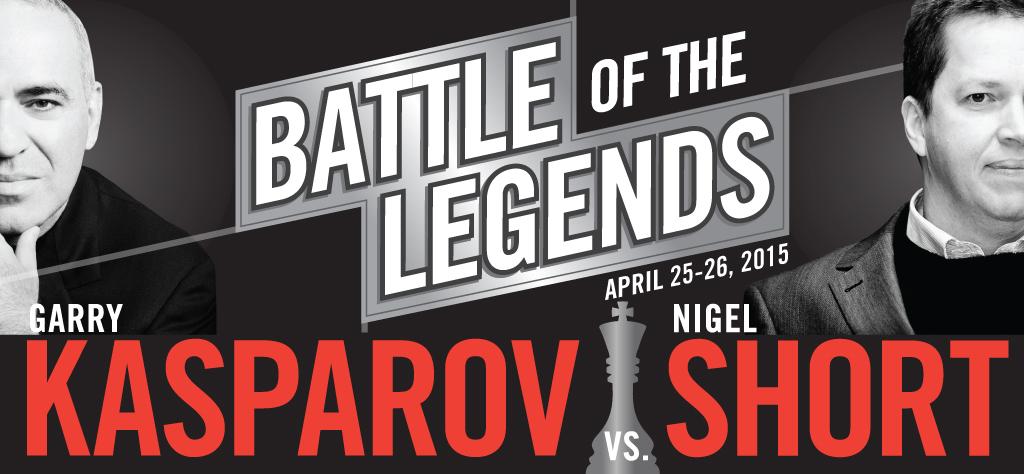 Kasparov - Short. Batalla de leyendas. Foto: Saint Louis Chess Club