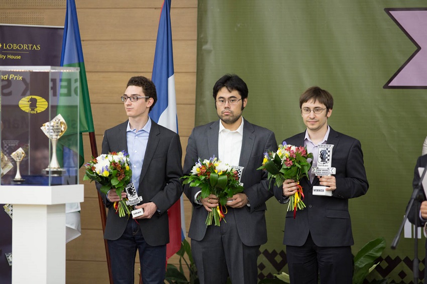 Grand Prix Khanty-Mansiysk. Caruana, Nakamura y Jakovenko vencedores