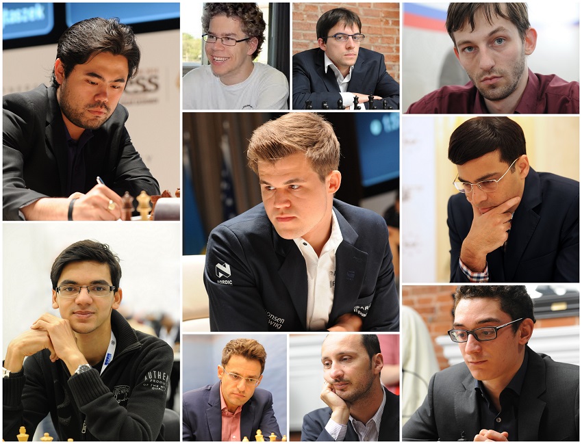 Participantes del Norway Chess 2015