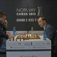 Norway Chess 2015. Carlsen - Topalov