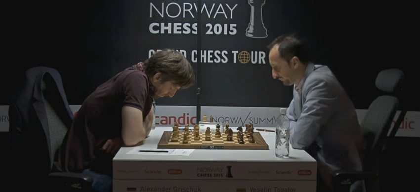 Norway Chess 2015. Alexander Grischuk - Veselin Topalov