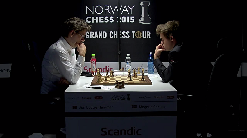 Norway Chess 2015. Hammer - Carlsen