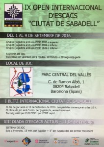 IX Open de Sabadell 2016